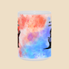 What Is Spontaneity funny mental health mug featuring two monsters joking about scheduling spontaneity.